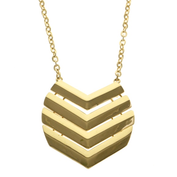 Express Fashion-Necklace Gold NWT - Picture 2 of 5